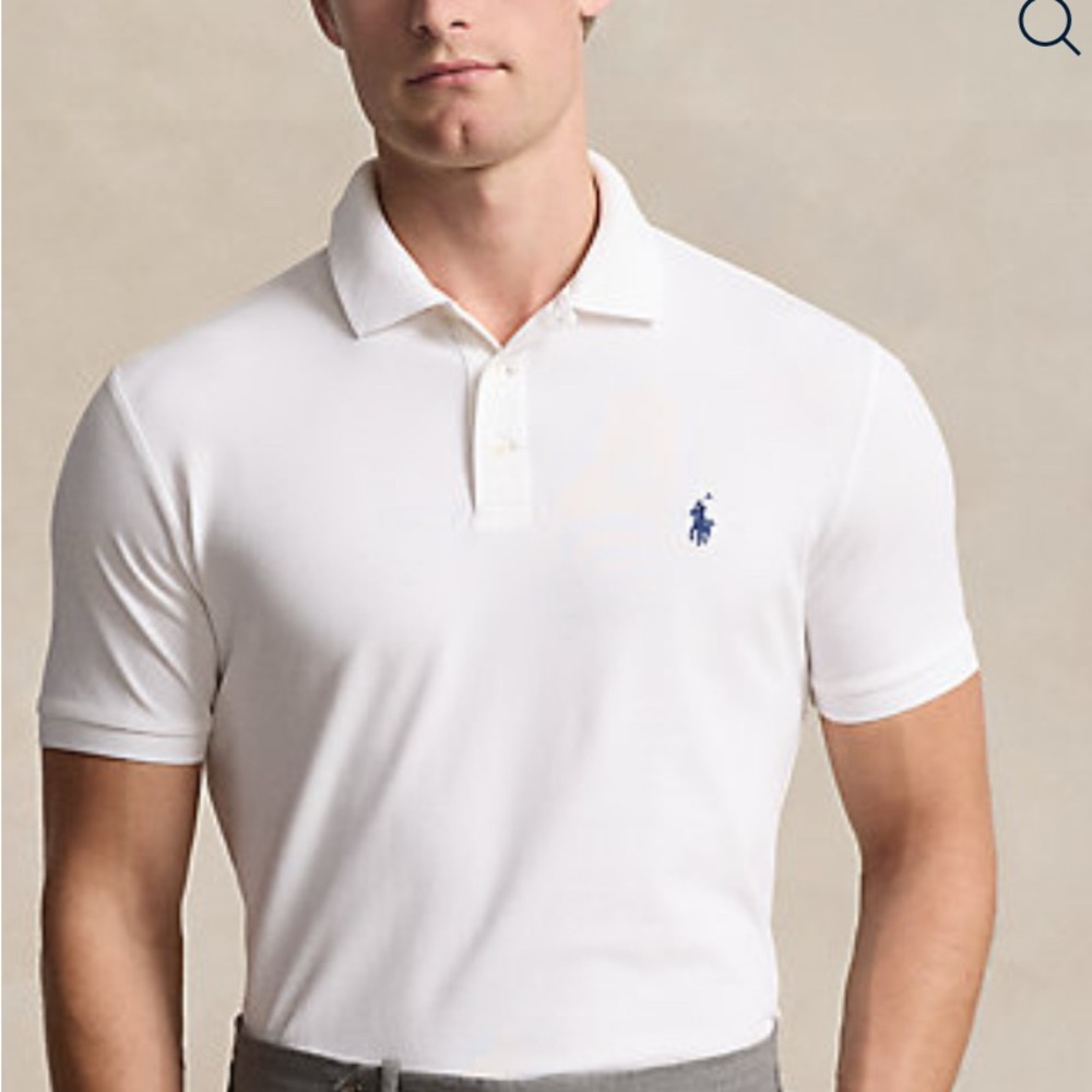 Polo by Ralph Lauren White Men's Shirt